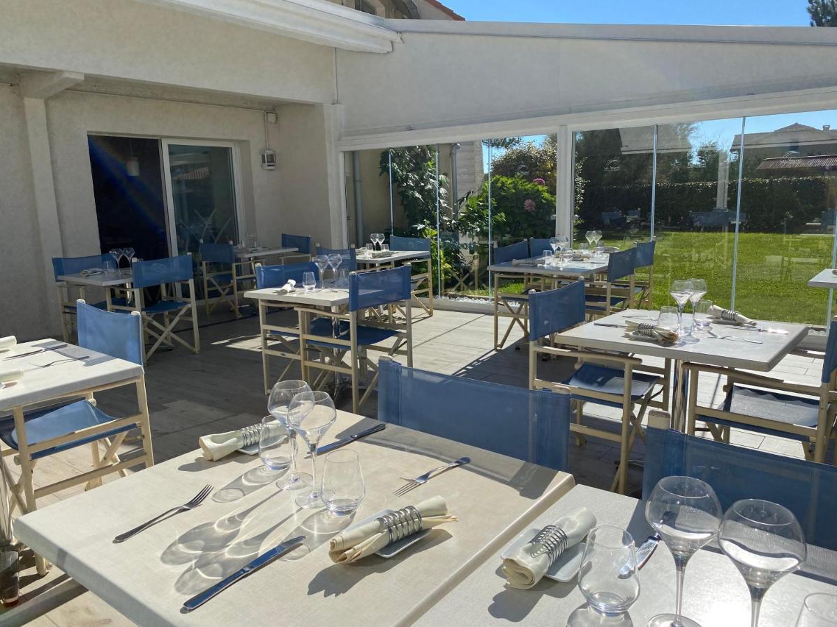 Les Vagues Hotel Restaurant بيسكاروس-بلاج المظهر الخارجي الصورة
