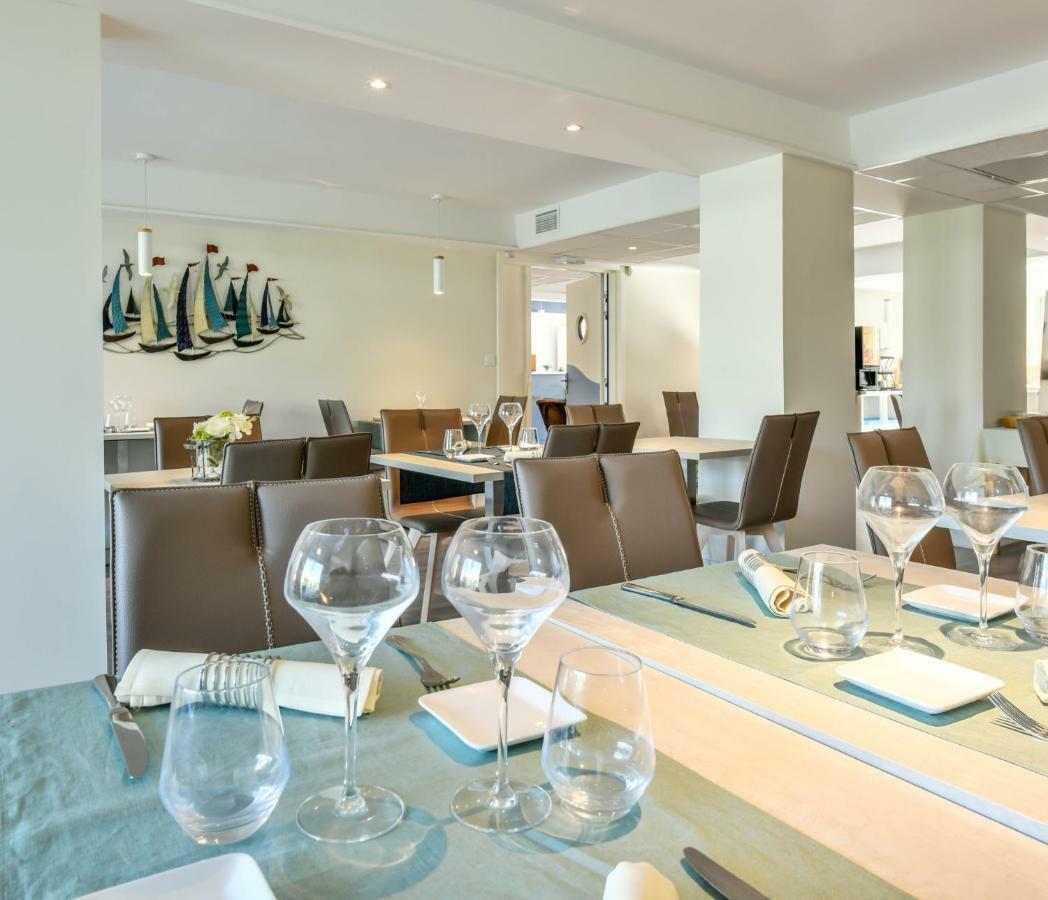 Les Vagues Hotel Restaurant بيسكاروس-بلاج المظهر الخارجي الصورة